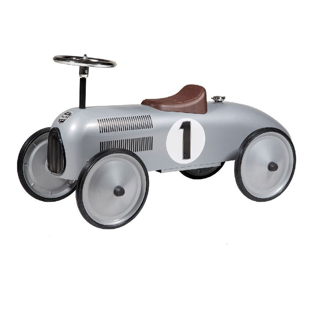 Le jean voiture à roulettes rétro