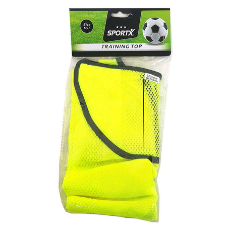 Gilet d'entraînement Sportx m l jaune