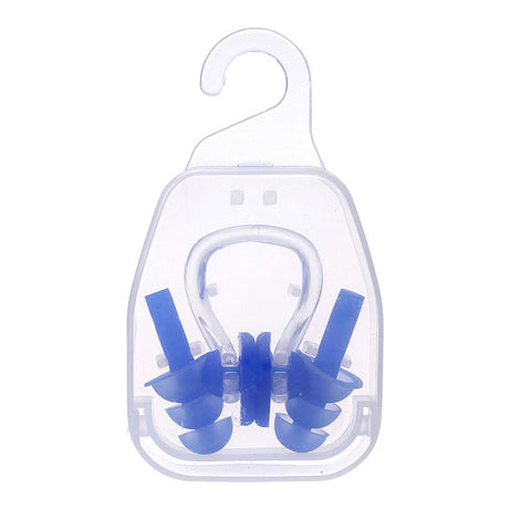 Sportx adultes pince-nez et bouchons d'oreilles 2 étoiles bleu