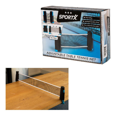 Filet de tennis de table Sportx (enroulable)