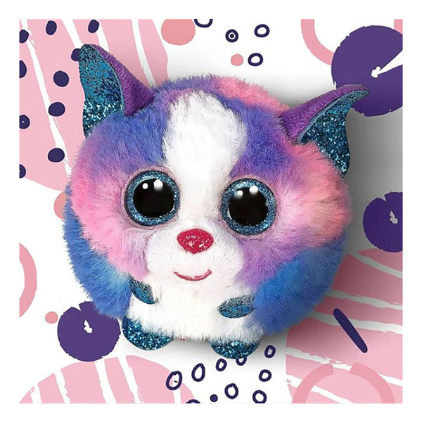 Ty beanie ty teeny puffies cleo husky, 10cm