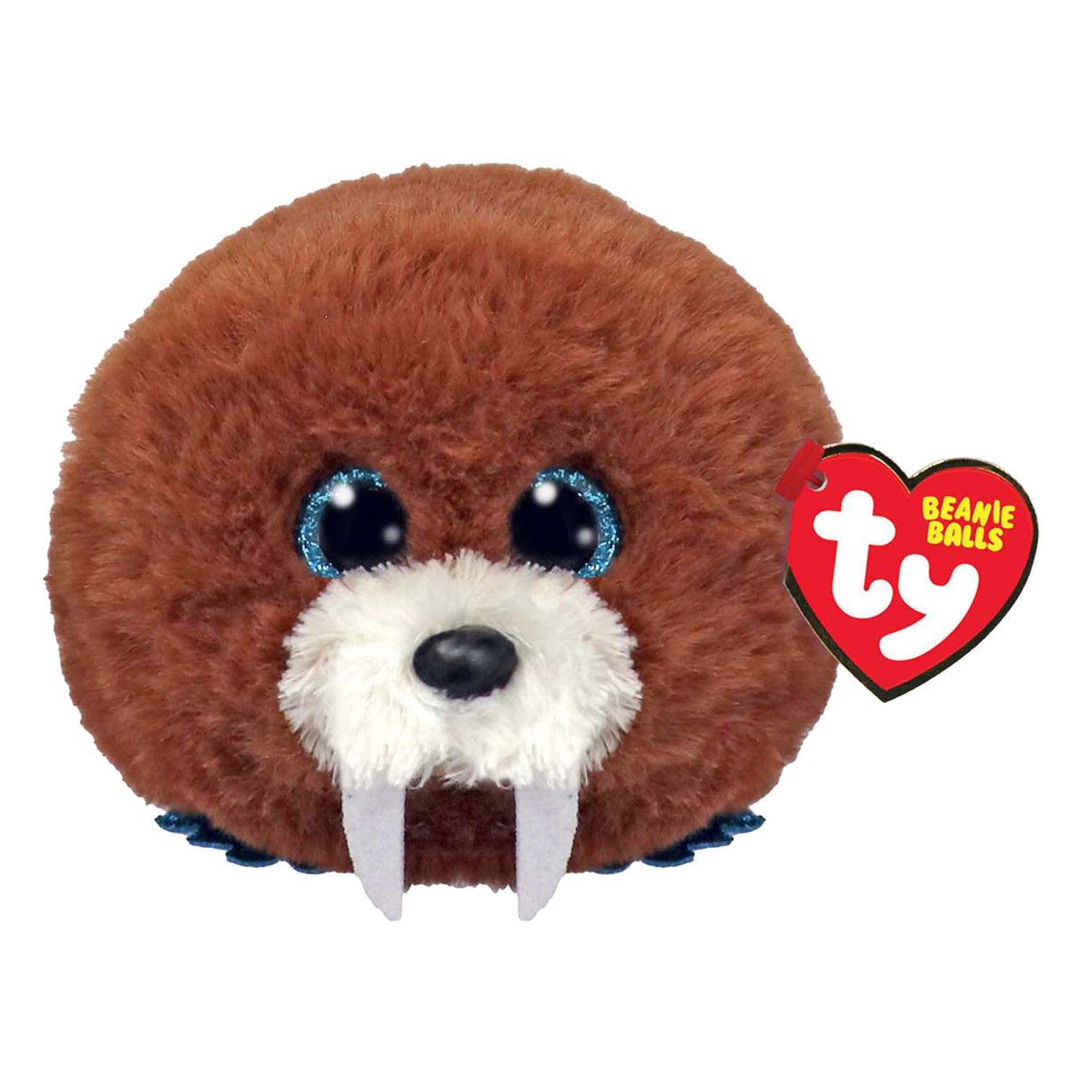 Ty beanie ty teeny puffies hank hvalrus, 10 cm