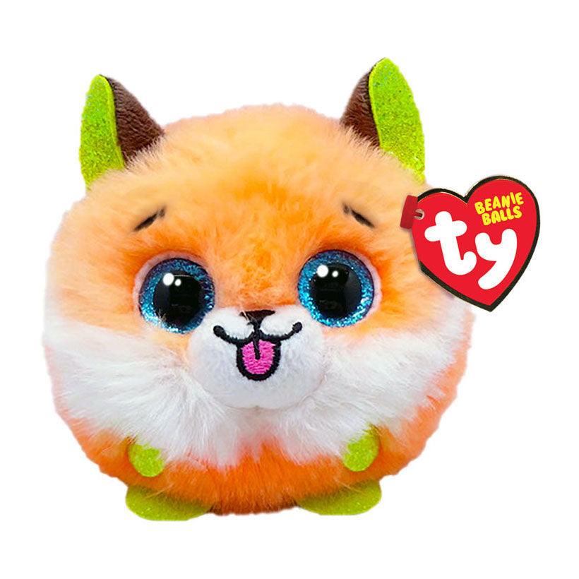Ty bonnet ty teeny puffies sorbet renard, 10cm
