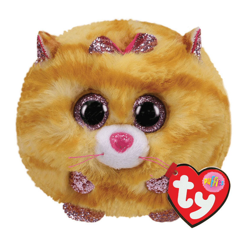 Ty Beanie Ty Teeny Puffies Tabitha Cat, 10cm