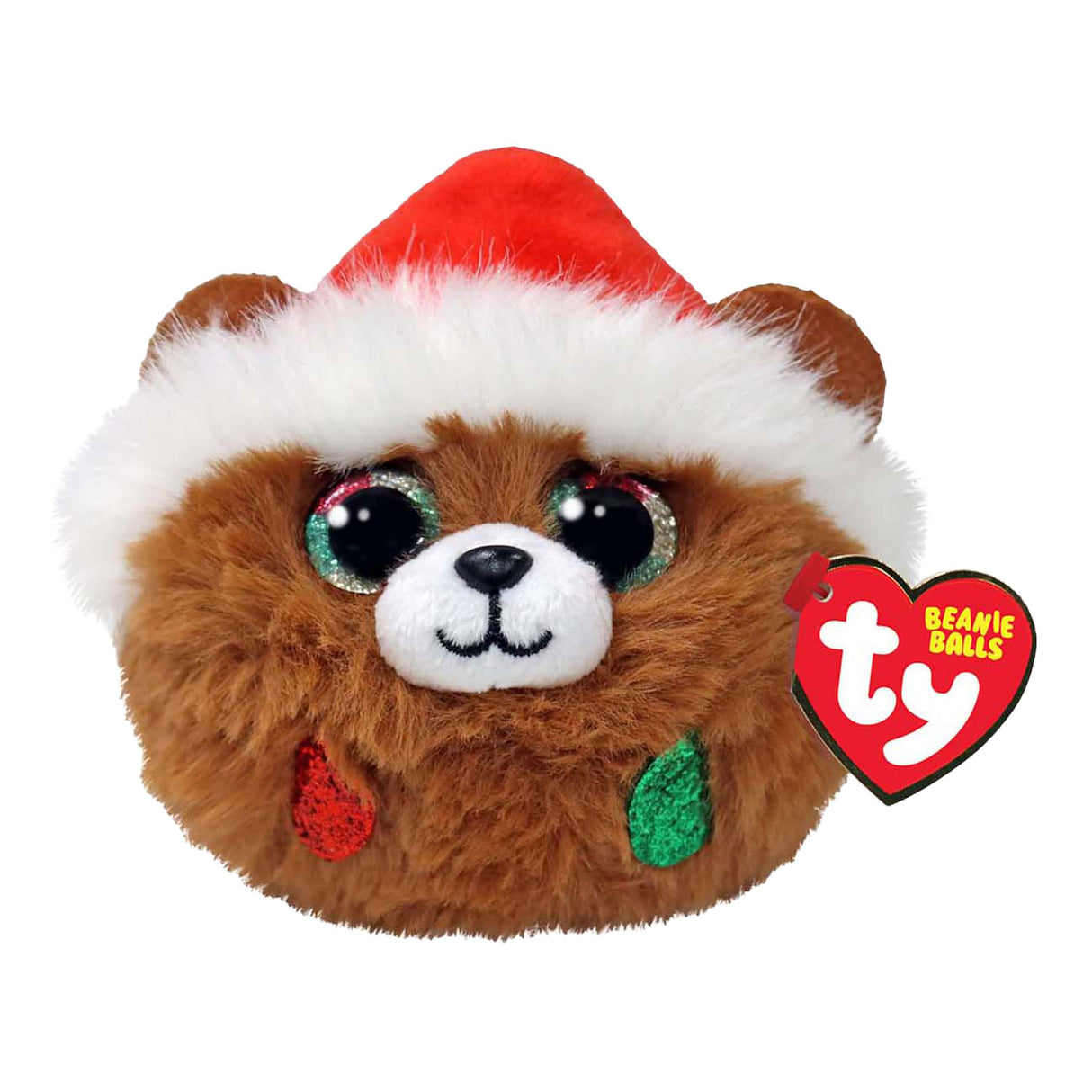 Ty beanie ty adolesy buffies oso de Navidad budín, 10 cm