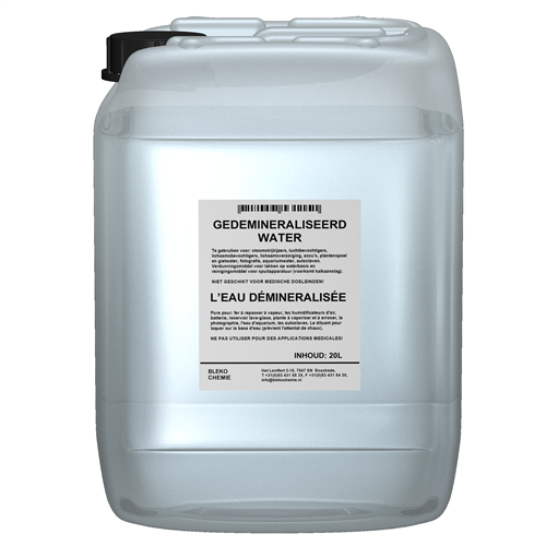 Eau déminéralisée Bleko 20l