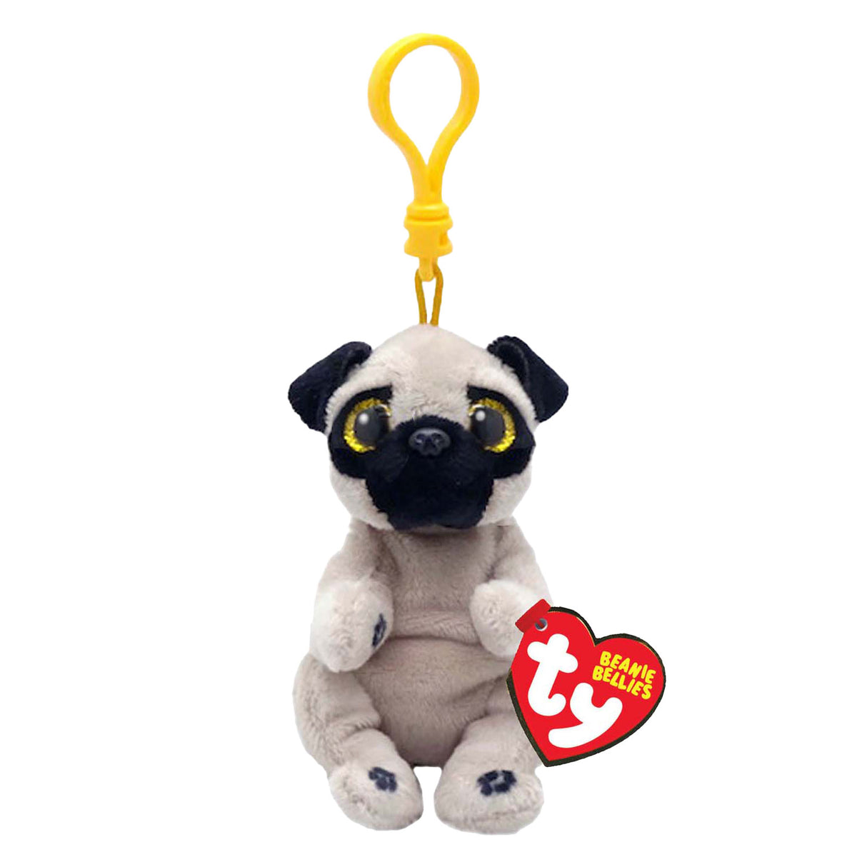 Ty Beanie Babies Bellies Clip Izzy Dog, 10 cm