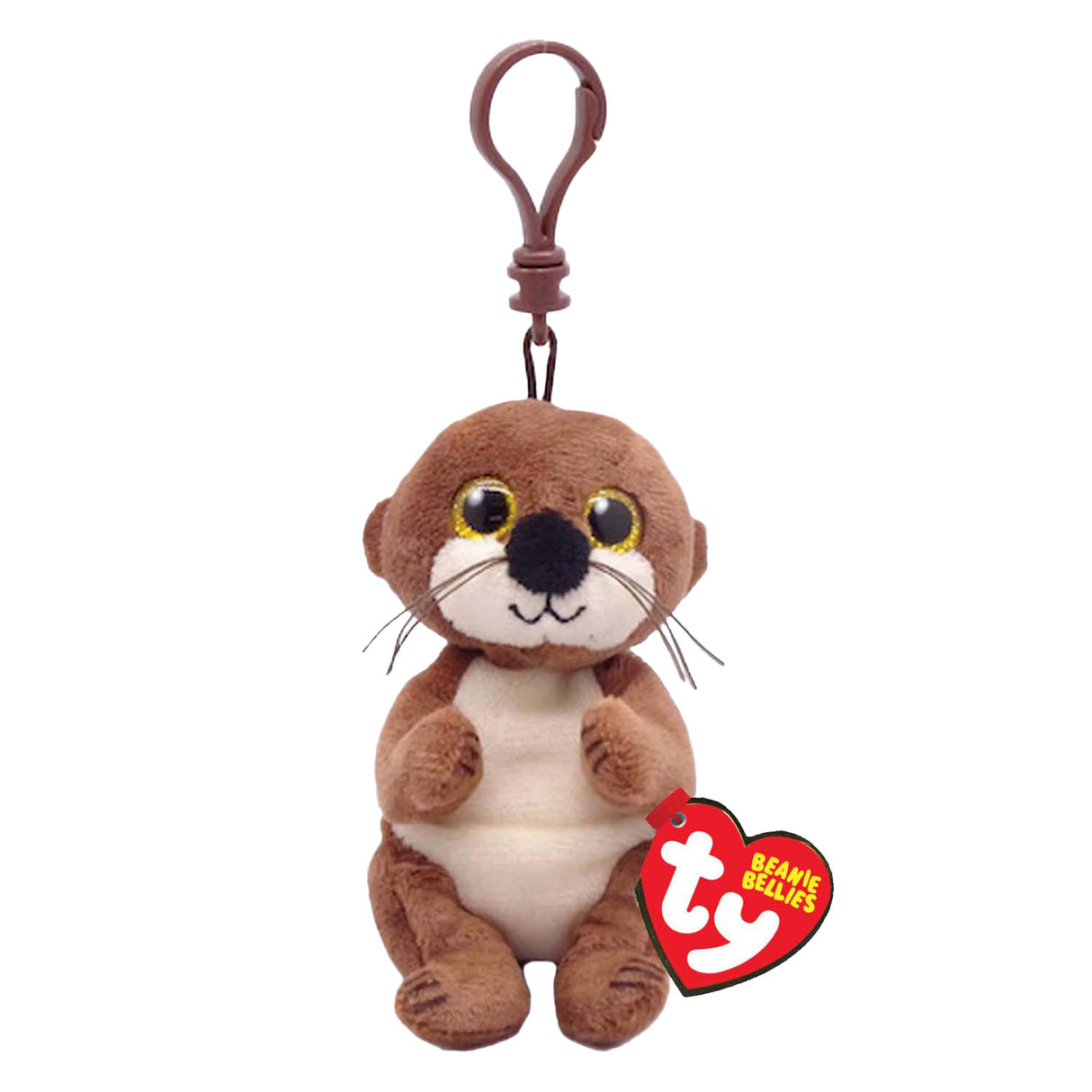 Ty bonnet bébés ventre clip mitch loutre, 10cm