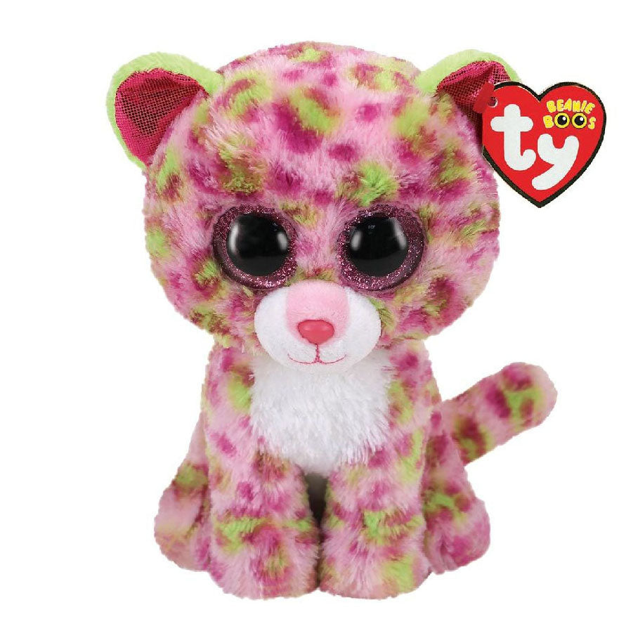 Ty Beanie Boo's Lainey Leopard, 15 cm