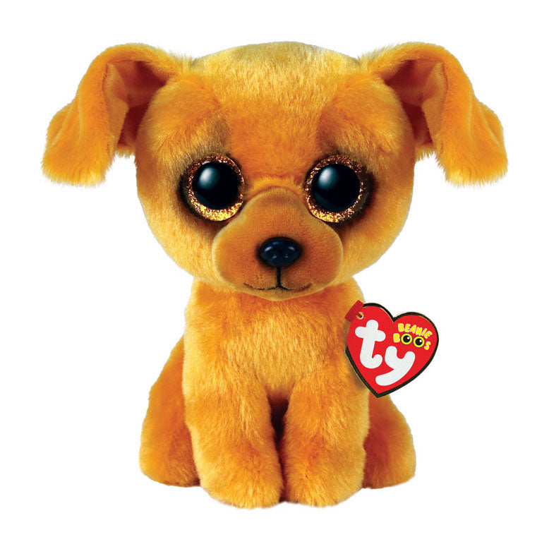 Ty Beanie Boo's Zuzu Lightbrown Dog, 15 cm