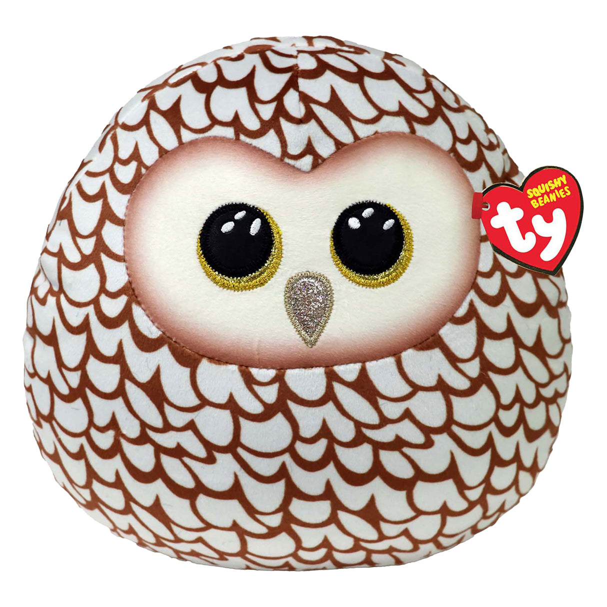 Ty beanie ty squish a boo whoolie owl, 20cm