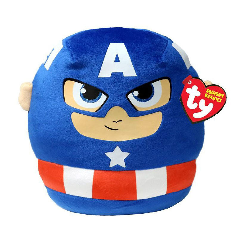 Ty bonnet capitaine amérique écraser un boo, 20cm