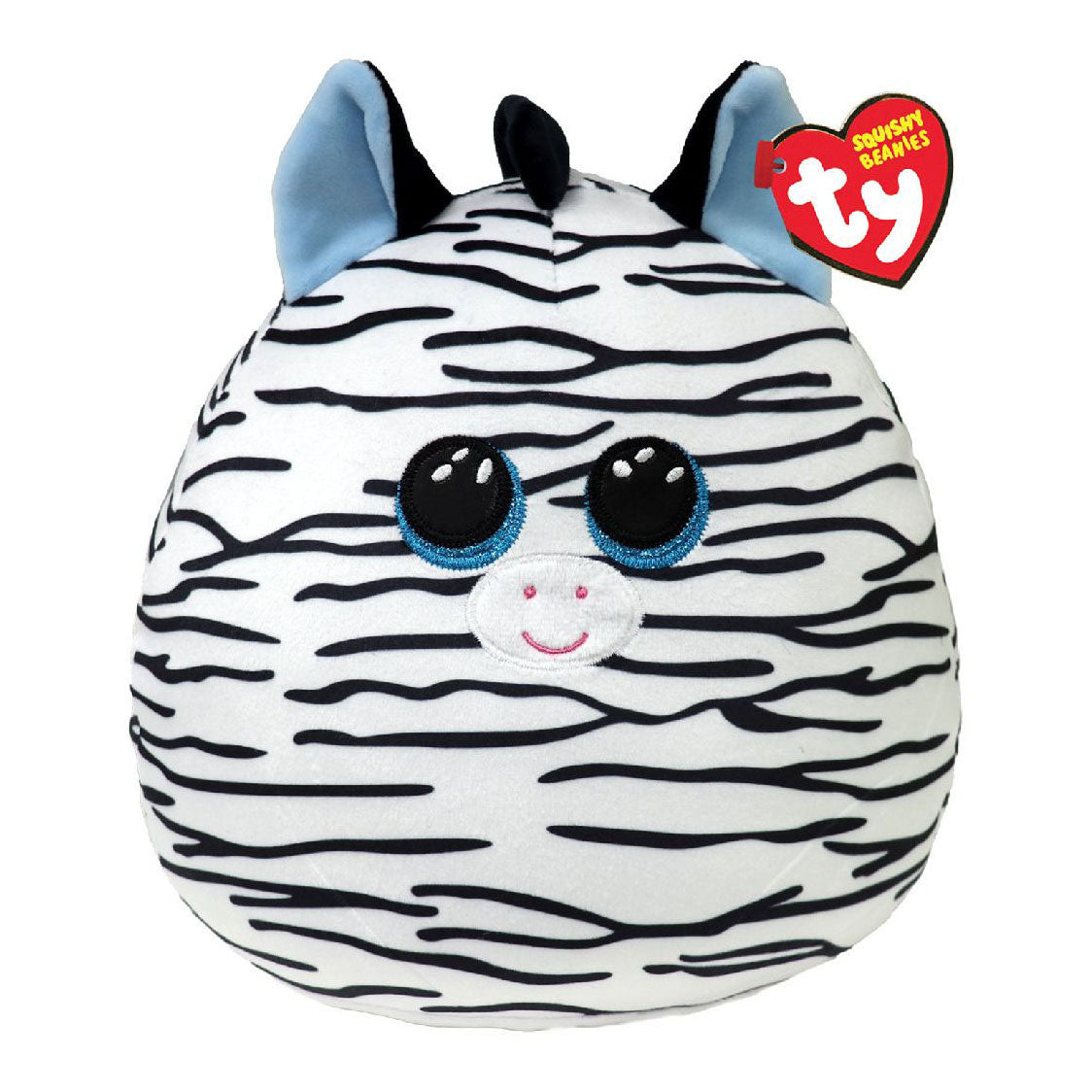 Ty beanie ty squish a boo xander zebra, 31cm