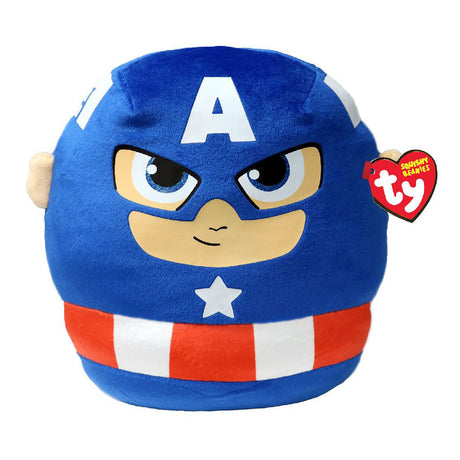 Ty bonnet Captain America écrase un boo, 31 cm