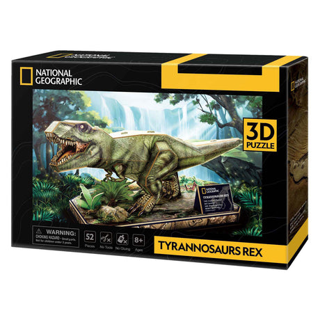Puzzle 3D National Geographic Tyrannosaure Rex