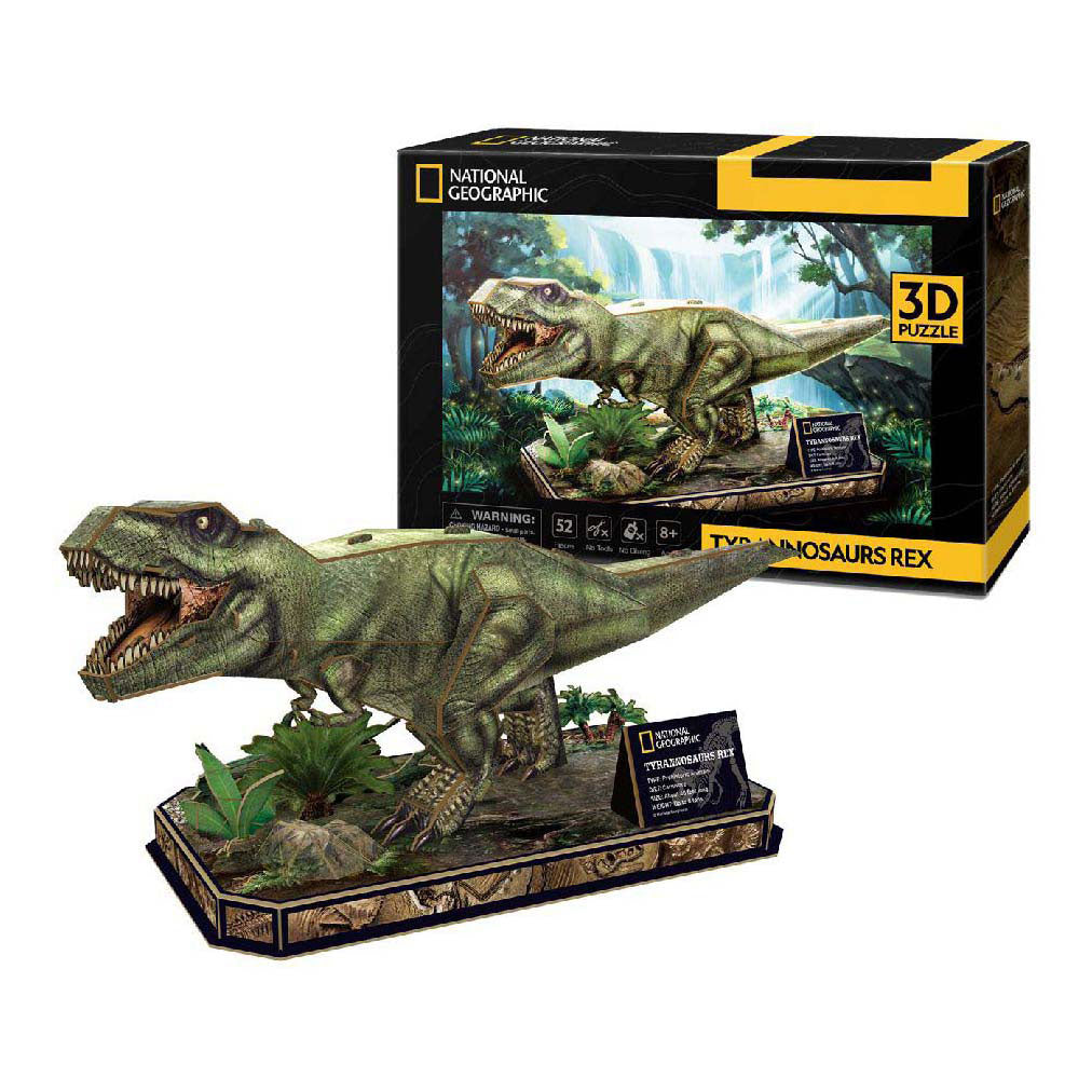 Puzzle 3D National Geographic Tyrannosaure Rex