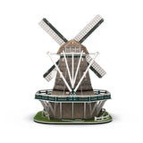Moulin à puzzle 3D cubique amusant LED - 65 pcs.