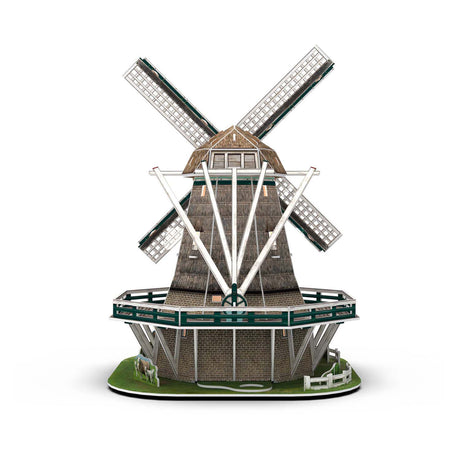Moulin à puzzle 3D cubique amusant LED - 65 pcs.