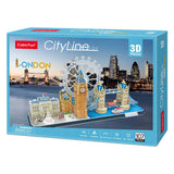 Puzzle 3D amusant cubique City Line Londres