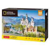 Cube amusant national Geographic - Puzzle 3D - Puzzle 3D du château de Neuschwanstein