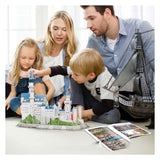 Cube amusant national Geographic - Puzzle 3D - Puzzle 3D du château de Neuschwanstein