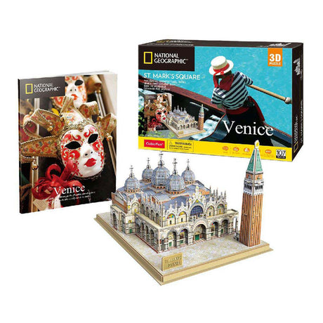 Puzzle 3D amusant cubique sur la place Saint-Marc (2010315)
