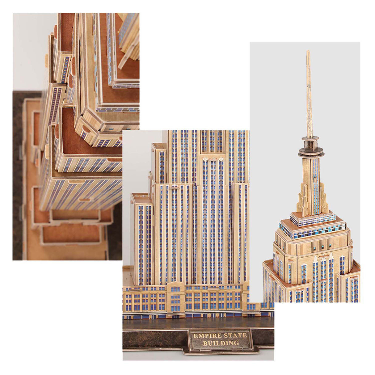 Puzzle 3D amusant et cubique, National Geographic, Empire State Building