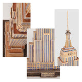 Puzzle 3D amusant et cubique, National Geographic, Empire State Building