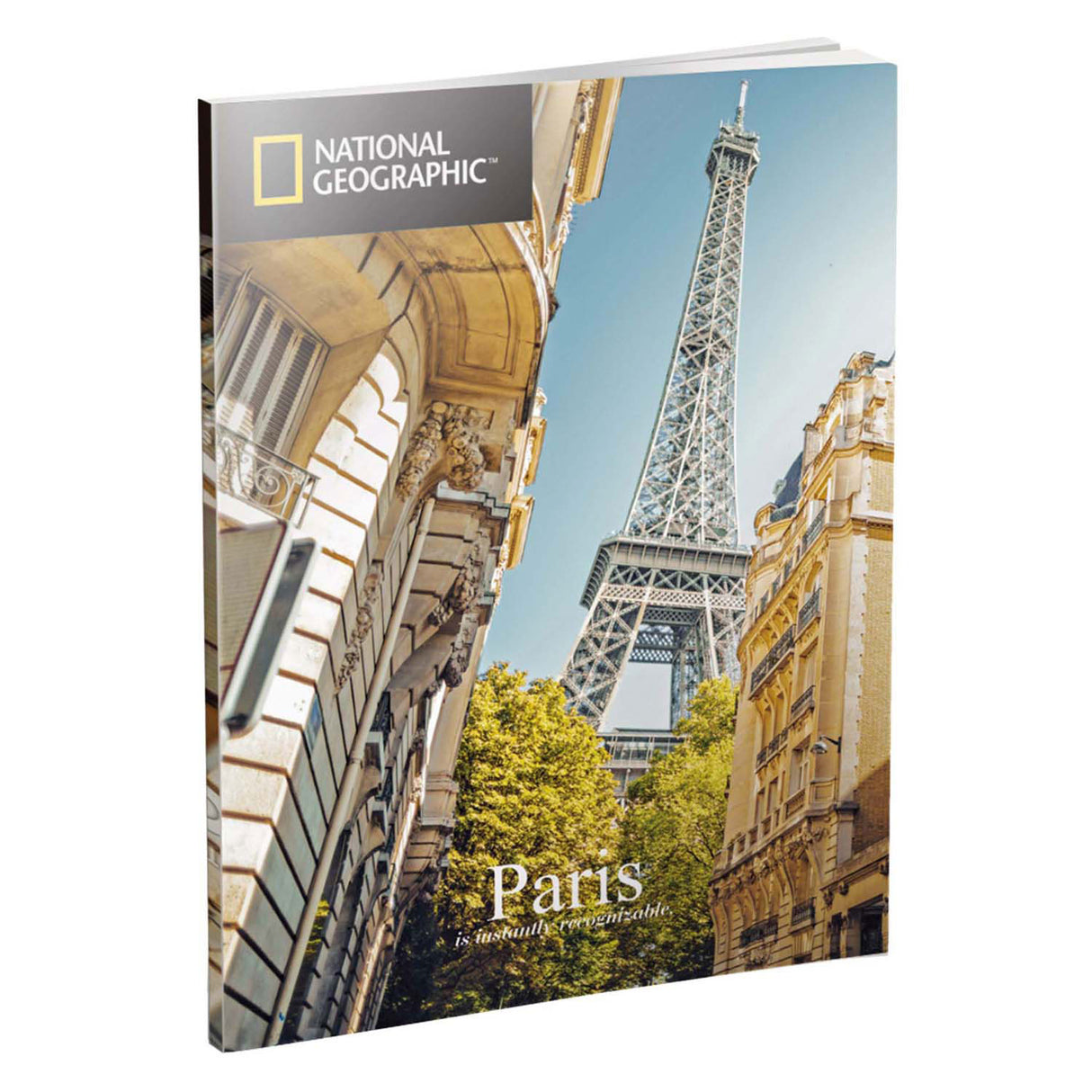 Puzzle 3D National Geographic Cube Fun Tour Eiffel - 80 pièces - 70,9 cm de haut