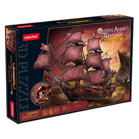 Puzzle 3D amusant et cubique, Vengeance de la Reine Anne