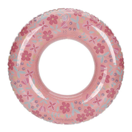 Bouée de bain Little Dutch fleur rose, 50cm