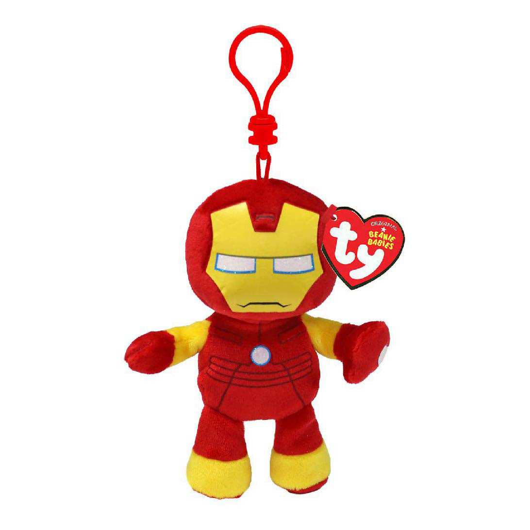 Porte-clés Ty Beanie Boo - Iron Man