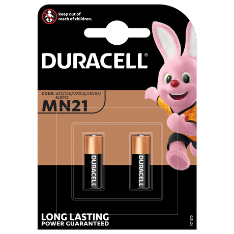 Pile Duracell mn21 a23 k23a lrv08 12v alcaline (2pcs)