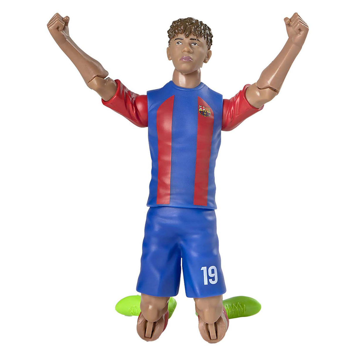 Figurine de football RC FC Baelona Lamine Yamal, 20cm