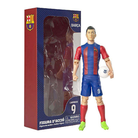 Figurine de football RC FC Baelona Robert Lewandowski, 20 cm