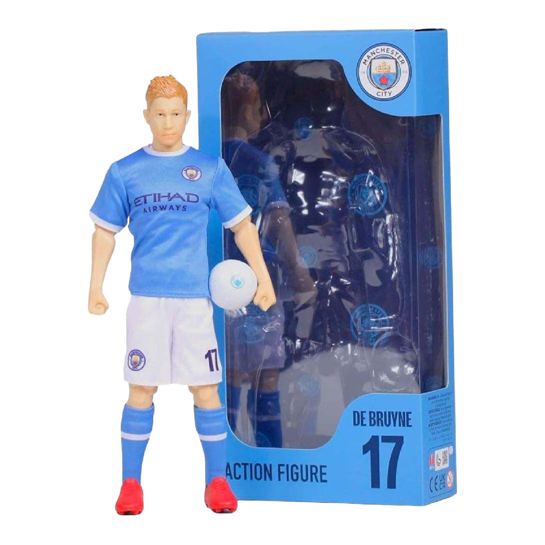 Figurine de football Manchester City Kevin De Bruyne, 20cm