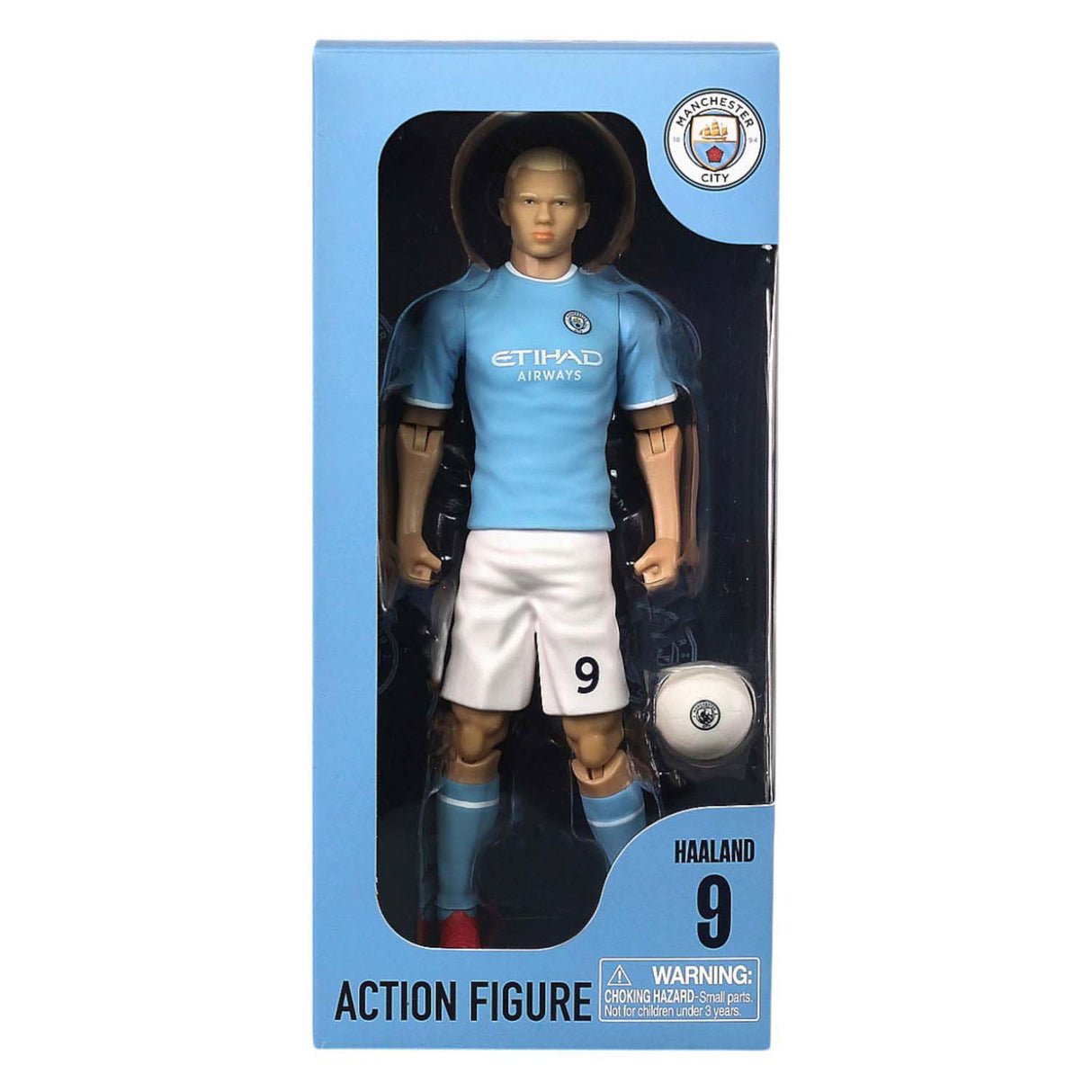 Figurine de football Manchester City Erling Haaland, 20cm