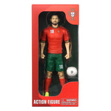 Figurine de football Portugal Bernardo Silva, 20 cm