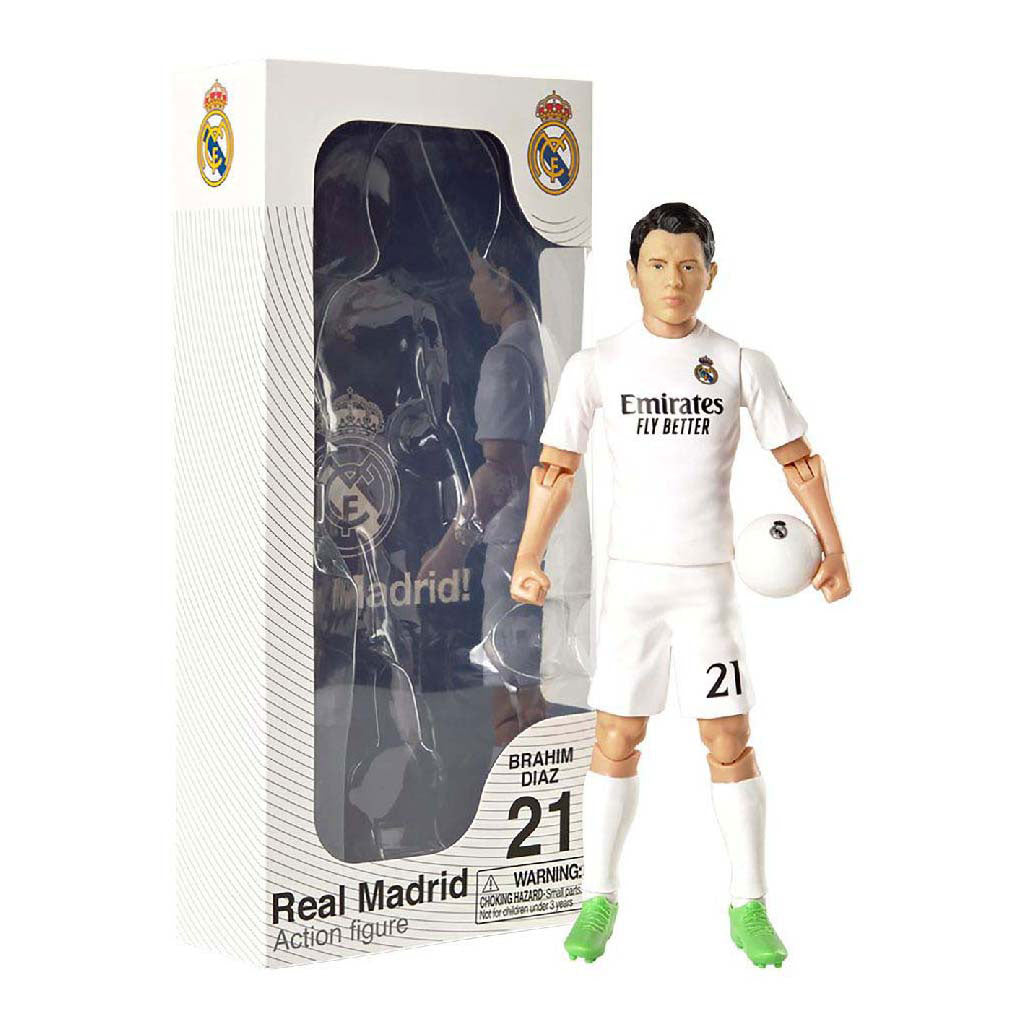 Figurine de football du real madrid, brahim diaz, 20cm