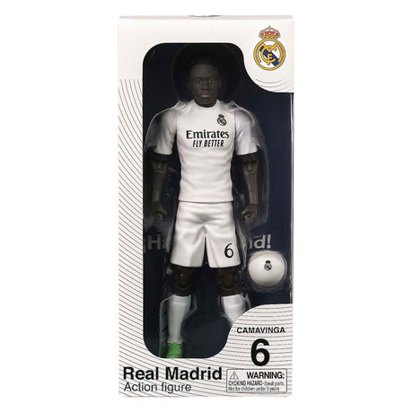 Figurine de football du real madrid, eduardo camavinga, 20cm