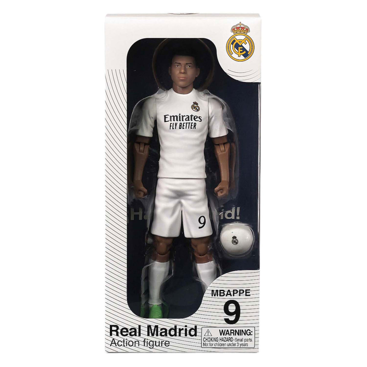 Figurine de football du real madrid, kylian mbappe, 20cm