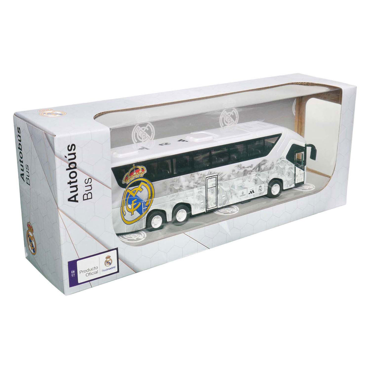 Autobus de l'équipe du Real Madrid