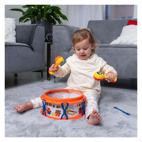 Rubo jouets Miffy ensemble de musique - tambourin - tambour - clap - maracas - instruments jouets