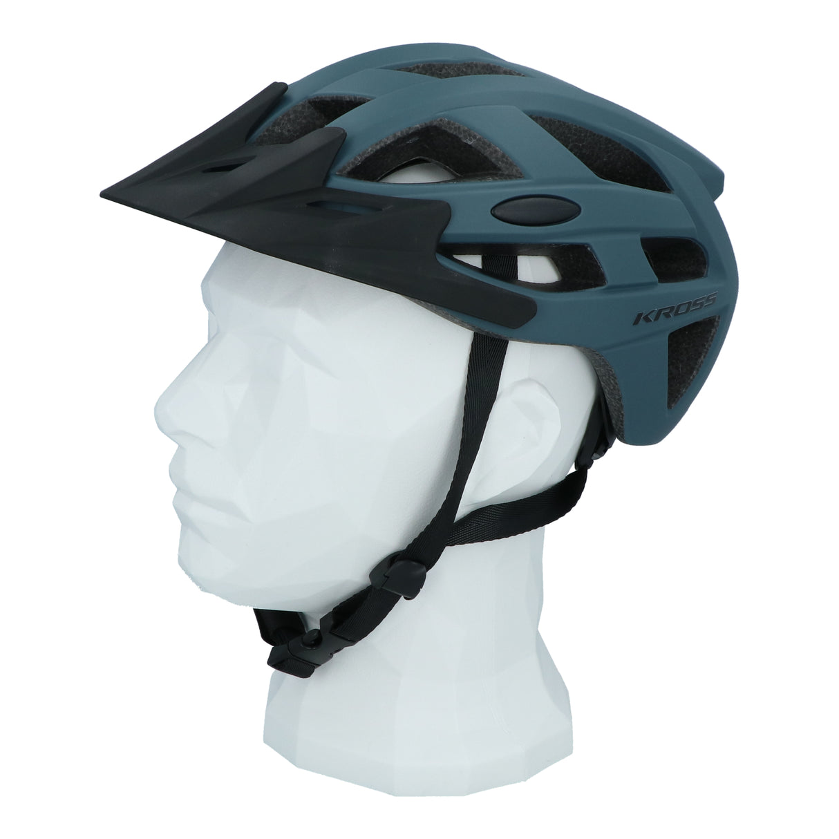 Kross casque de vélo vtt city attivo m (53-56cm) - gris