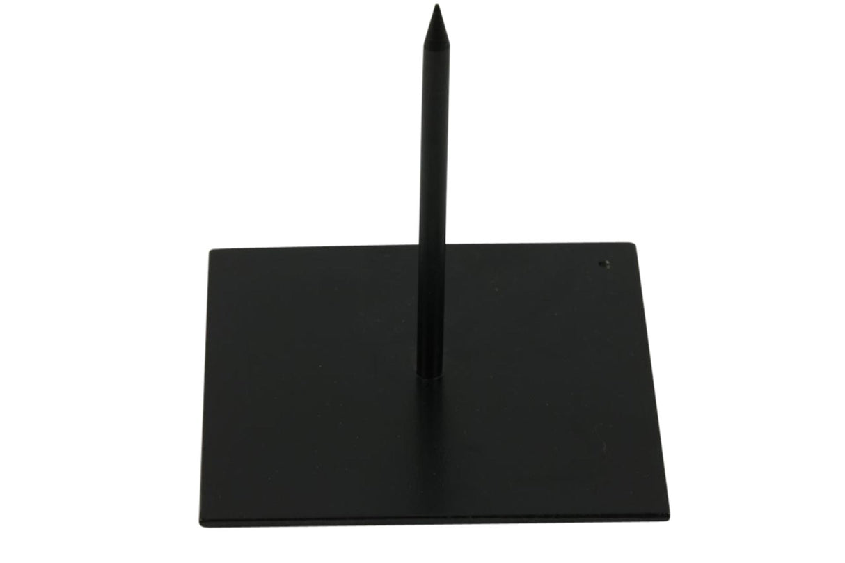 Hbx base en fer naturel vivant 12x12x12cm noir