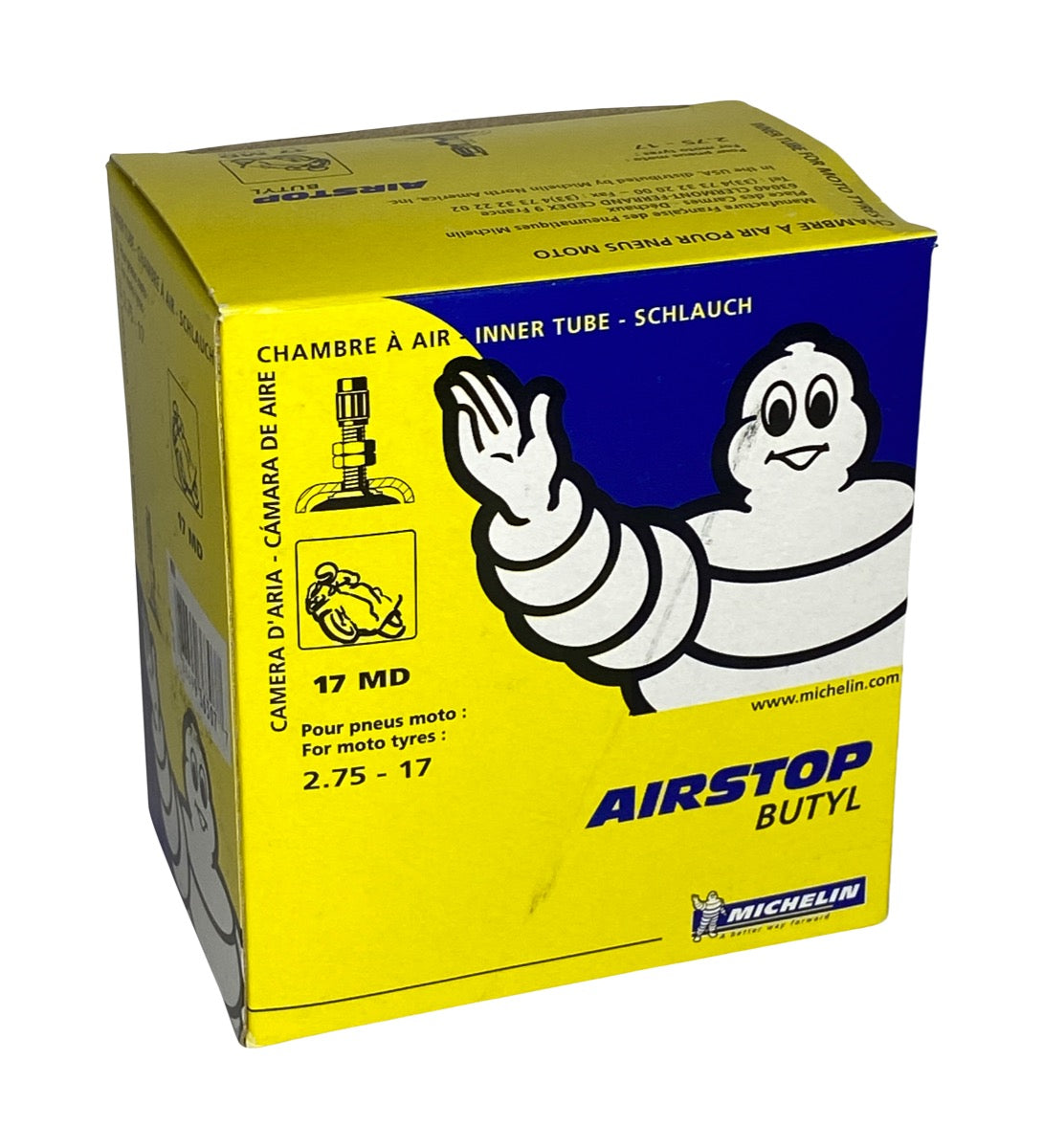 Michelin Binnenband 17-2.75 Gerade Ventil