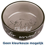 Trixie food bowl thanks for service assorted