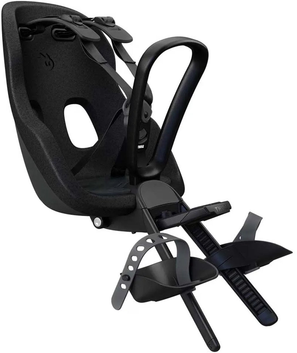 Thule yepp nexxt 2 mini - siège de vélo - siège avant - noir moyen