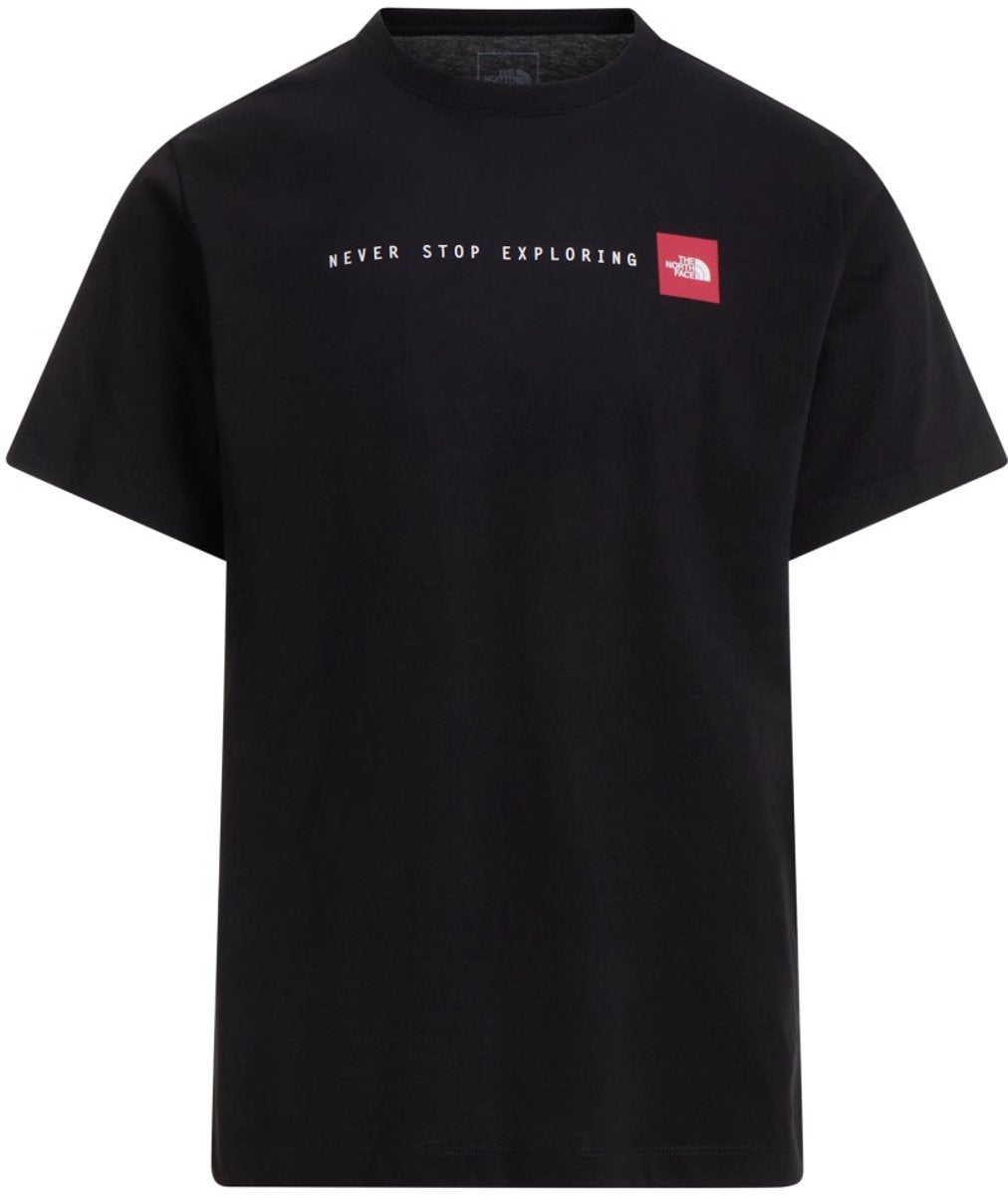 The north face m nse reg ss tee-graphic chemise d'extérieur pour hommes - noir tnf