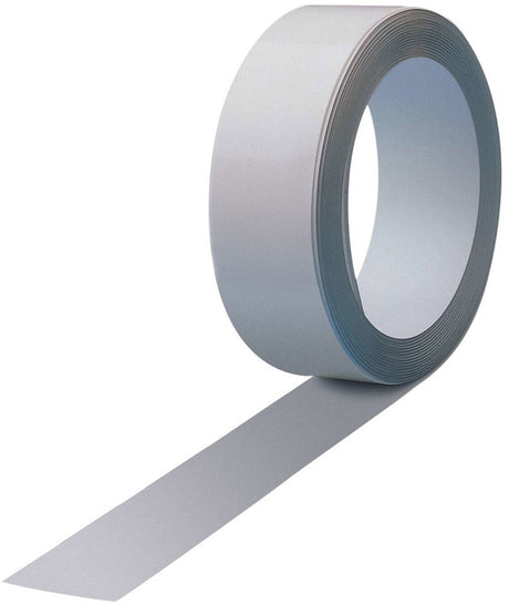 Ruban métallique Maul - blanc - métal - autocollant - 1 pièce - 25 m x 3,5 cm x 1 mm
